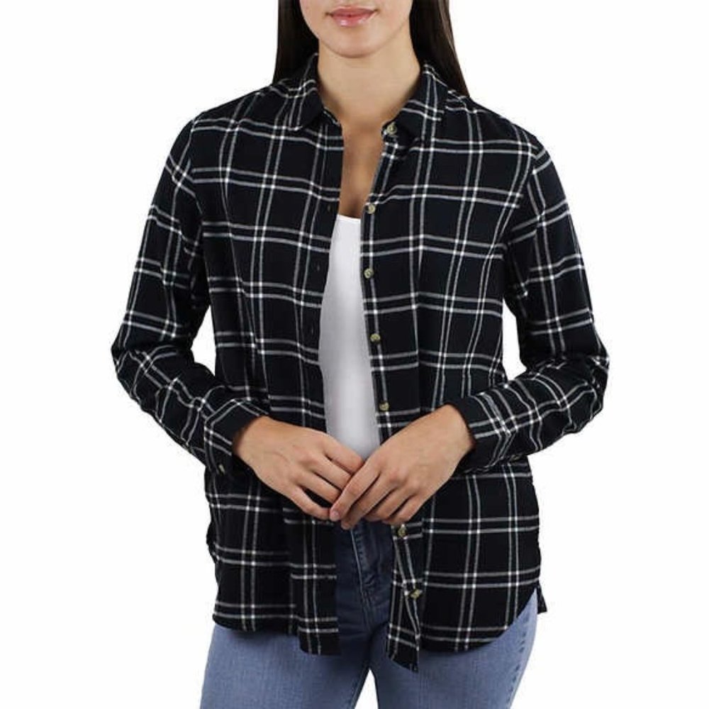 JACHS Girlfriend Ladies' Flannel Shirt
